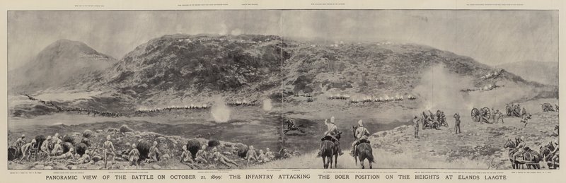 Vue Panoramique de la Bataille du 21 octobre 1899, l
