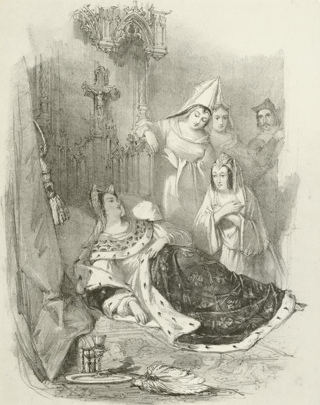 La Mort de Lady Anne - Joseph Nash