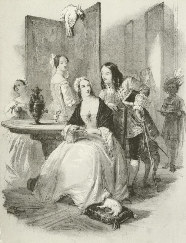 La Nouvelle Beauté, la cour de la reine Anne - Joseph Nash
