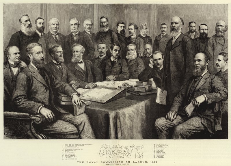 La Commission royale sur le travail, 1891 - Joseph Nash