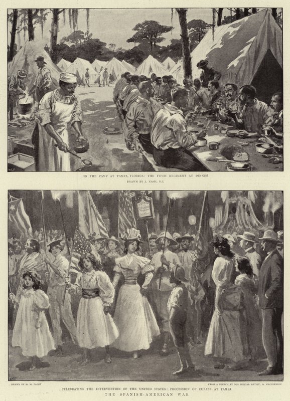 La guerre hispano-américaine - Joseph Nash