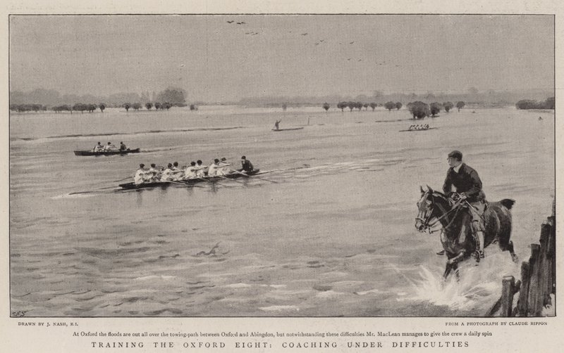 Entraînement des huit d