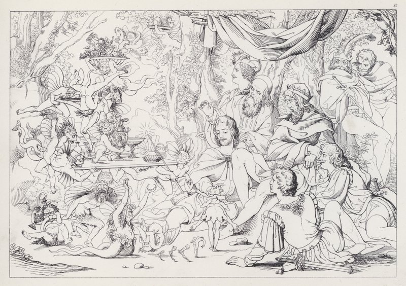 La Tempête de Shakespeare, Musique solennelle et étrange - Joseph Noel after Paton