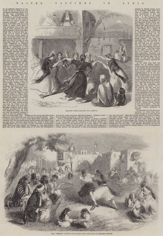 Divertissements de Pâques en Syrie - Joseph Austin Benwell