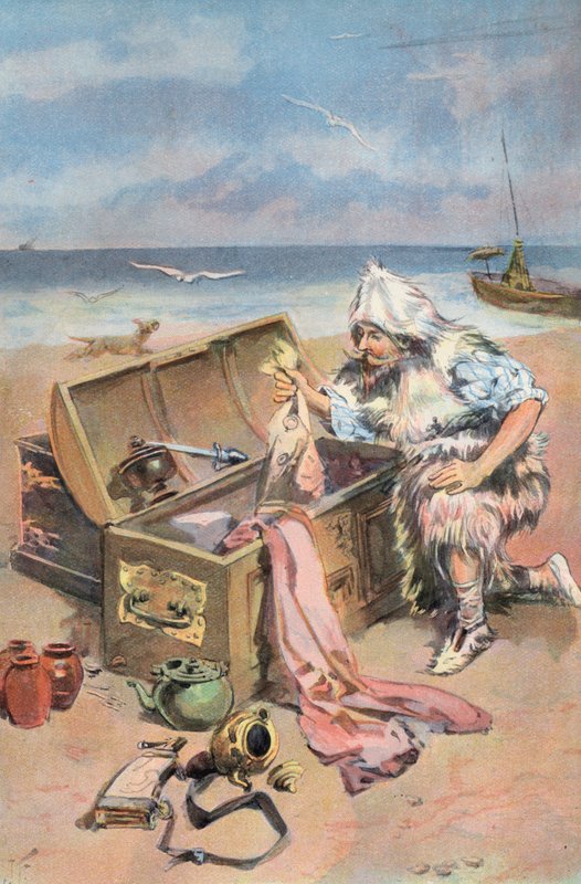 Robinson Crusoé : J