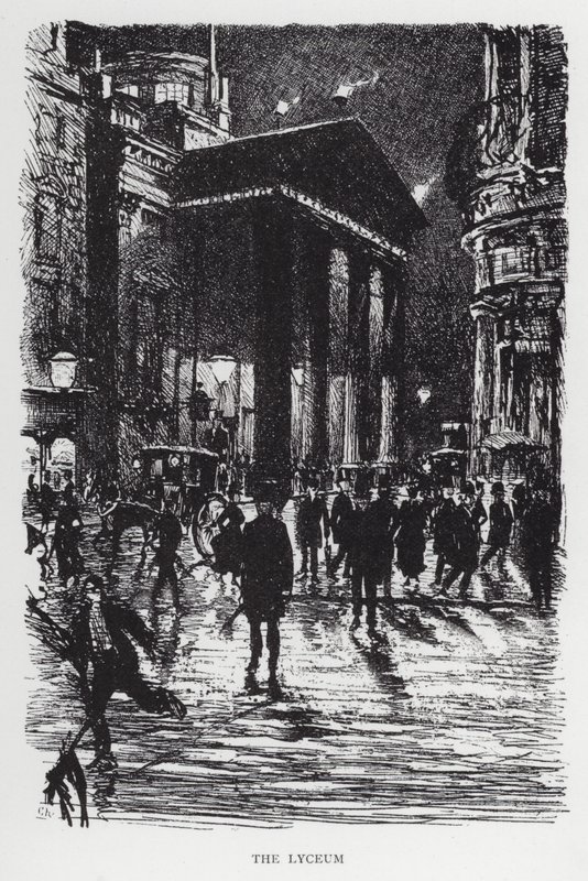 Le Lyceum - Joseph (after) Pennell