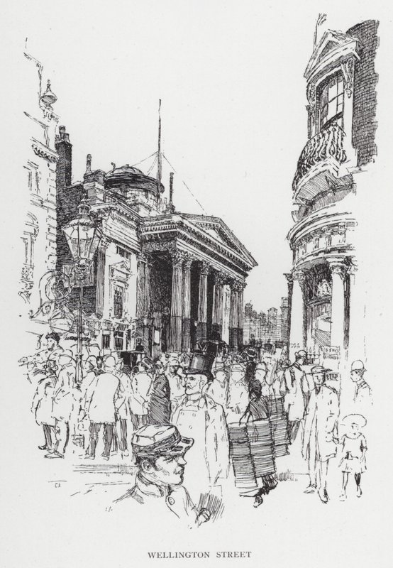 Wellington Street - Joseph (after) Pennell