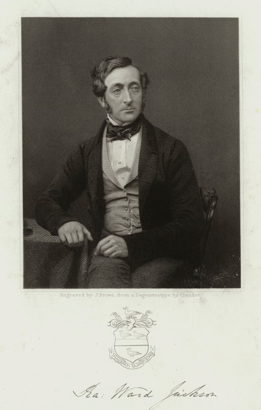 Ralph Ward Jackson, avocat britannique, président de chemin de fer, homme politique conservateur et député de Hartlepool - Joseph Brown