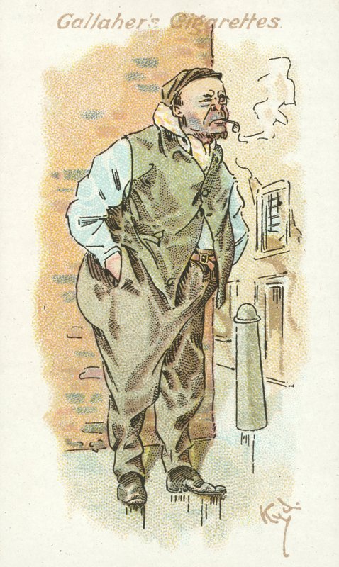 Les dévots du tabac No 7 - Joseph Clayton (1856 1937) Clarke