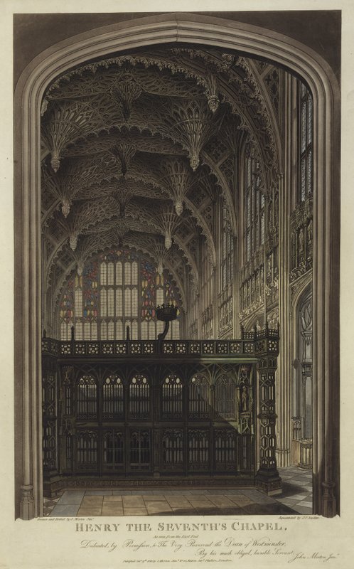 Chapelle Henri VII, Abbaye de Westminster, Londres - Joseph Constantine Stadler
