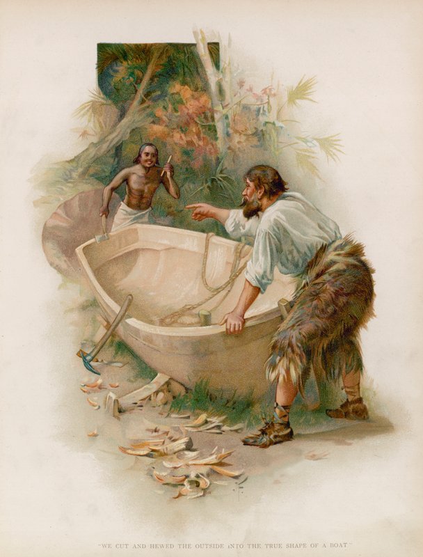 Illustration pour Robinson Crusoé - Joseph Finnemore