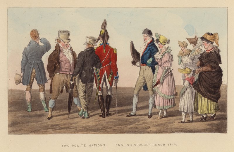 Deux nations polies, Anglais contre Français - Joseph Grego