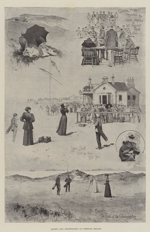 Championnat de golf féminin à Portrush, Irlande - Joseph Holland Tringham