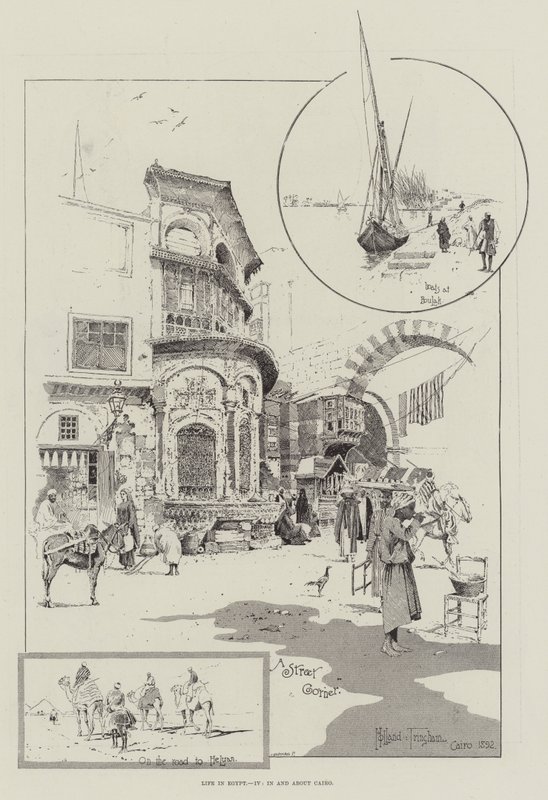 La vie en Égypte, au Caire et ses environs - Joseph Holland Tringham