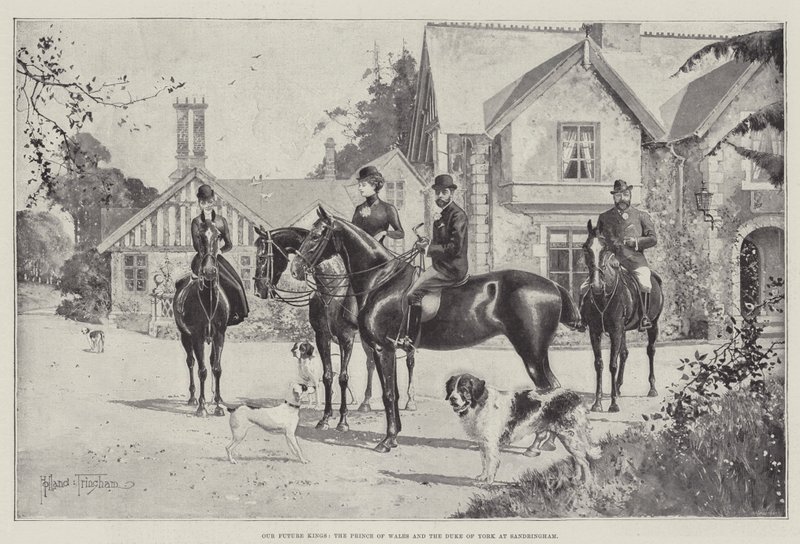 Nos futurs rois, le prince de Galles et le duc d