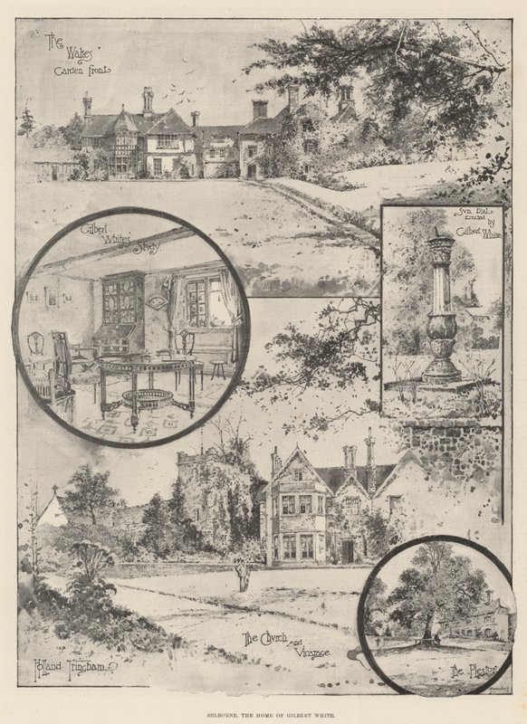 Selborne, la maison de Gilbert White - Joseph Holland Tringham
