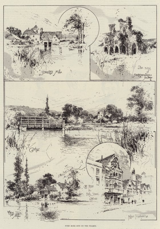 Quelques autres morceaux sur la Tamise - Joseph Holland Tringham