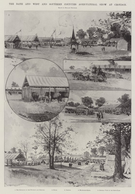 Le Bath and the West and Southern Counties Agricultural Show à Croydon - Joseph Holland Tringham