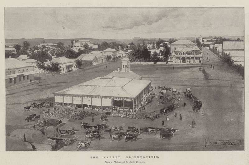 Le marché, Bloemfontein - Joseph Holland Tringham