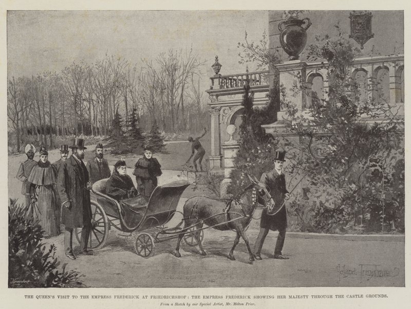 La visite de la reine à l