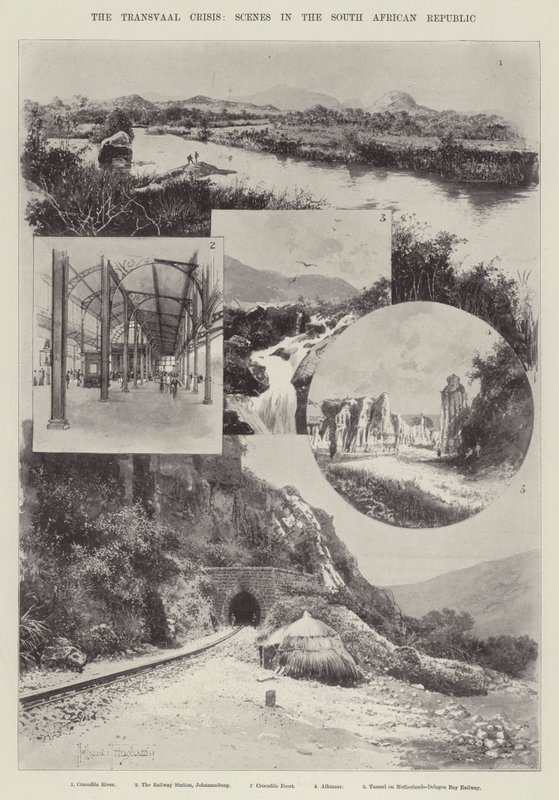 La crise du Transvaal, scènes dans la République sud-africaine - Joseph Holland Tringham