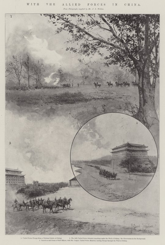 Avec les forces alliées en Chine - Joseph Holland Tringham