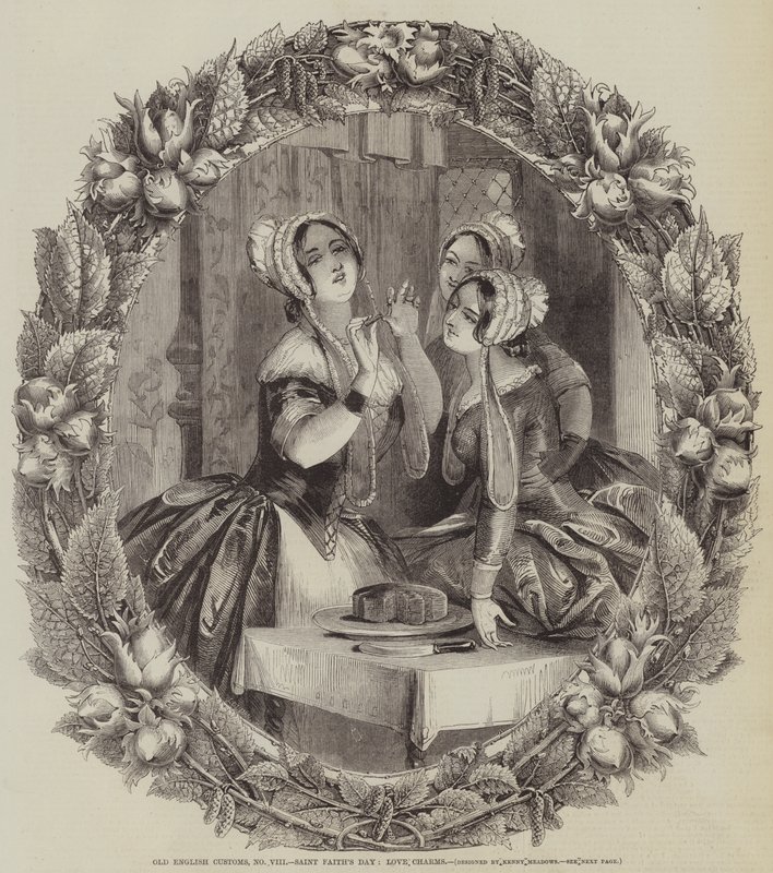 Vieilles coutumes anglaises, jour de Sainte-Foi, charmes d