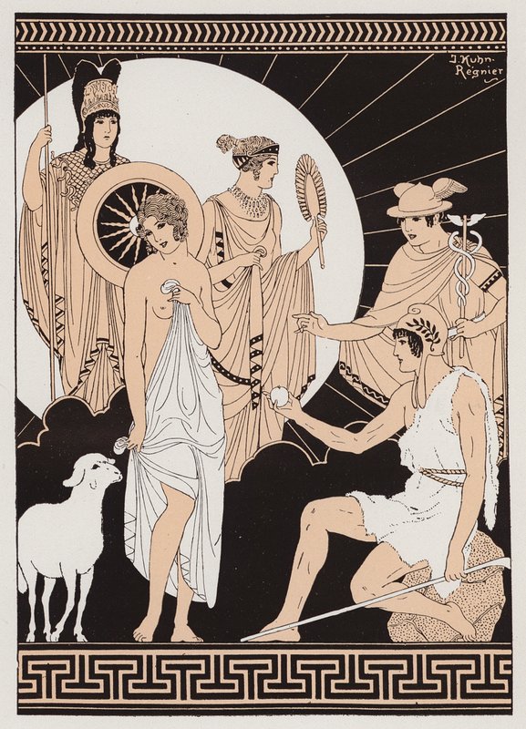 Le Jugement de Paris - Joseph Kuhn Regnier