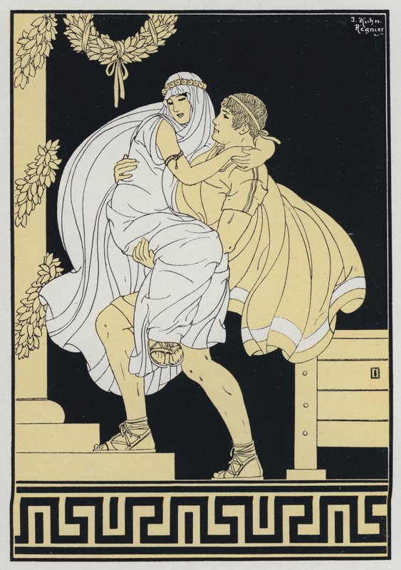 Le mariage de Plistinius - Joseph Kuhn-Regnier