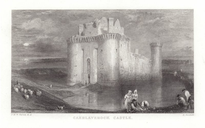 Château de Caerlaverock - Joseph Mallord William Turner