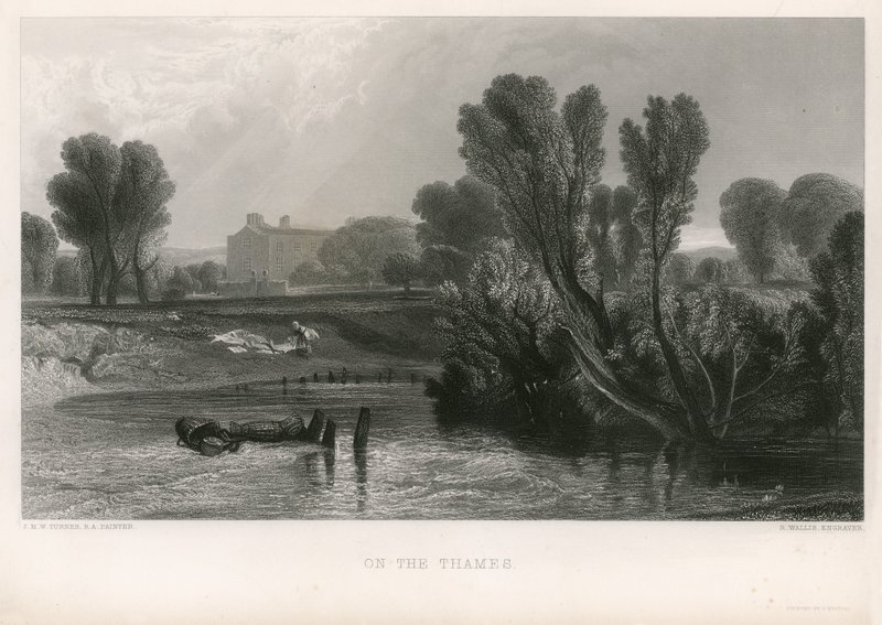 Sur la Tamise - Joseph Mallord William Turner