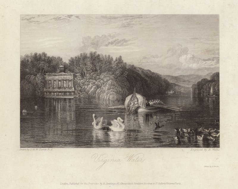 Virginia Water - Joseph Mallord William Turner