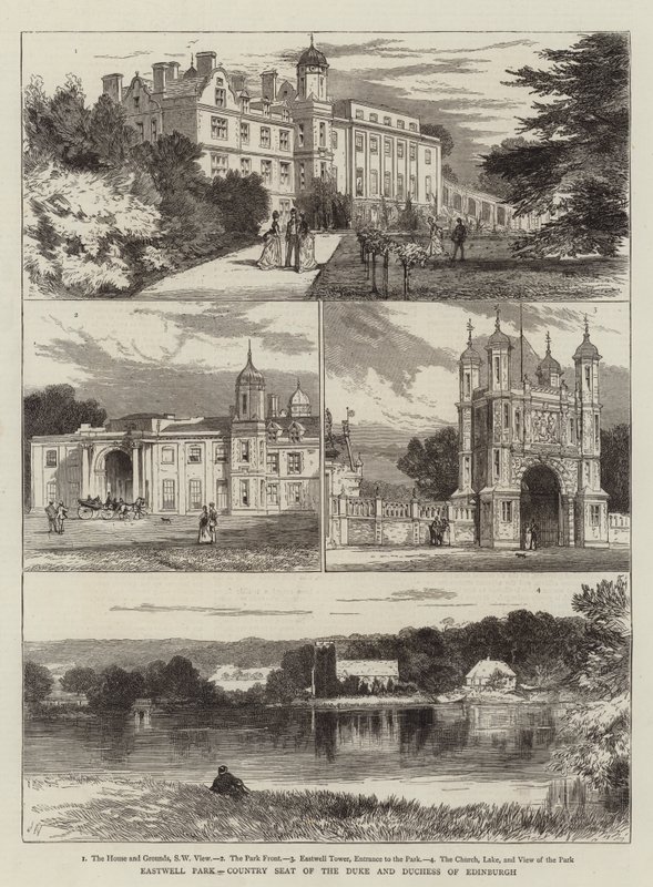 Eastwell Park, résidence de campagne du duc et de la duchesse d