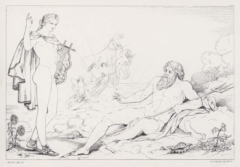 Prométhée délivré de Shelley, Acte III, Scène 2 - Joseph Noel after Paton
