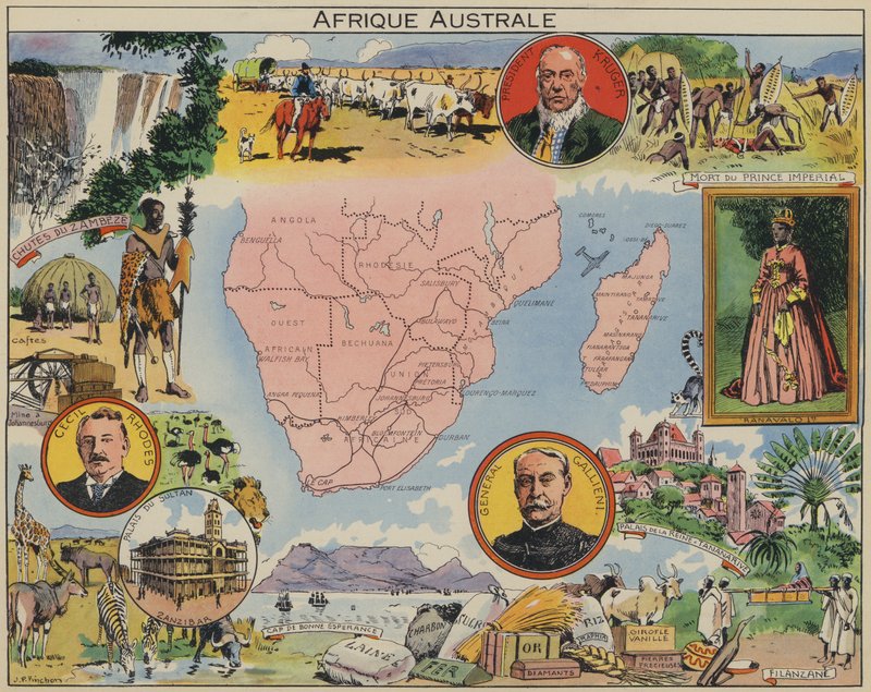 Afrique Australe - Joseph Porphyre Pinchon