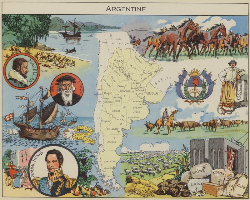 Argentine - Joseph Porphyre Pinchon