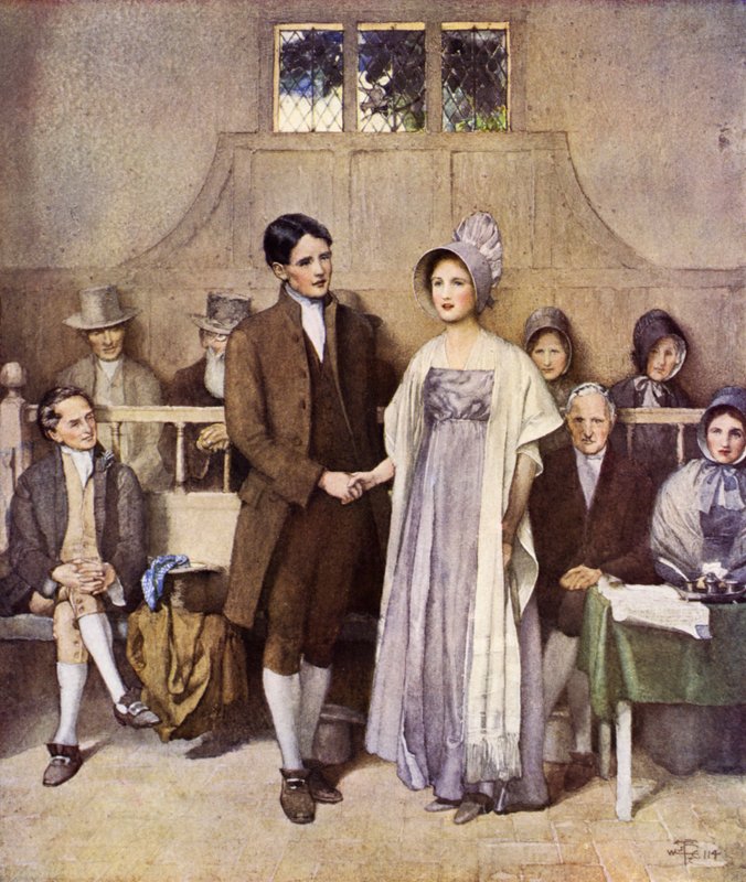 Un Mariage Quaker, Amour et Loyauté - Joseph Walter West