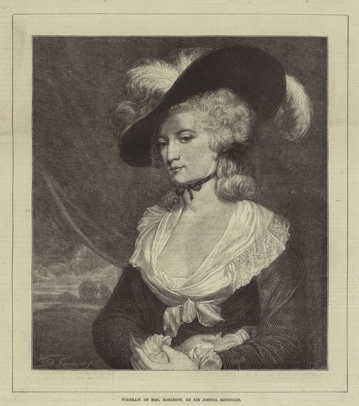 Portrait de Mme Robinson - Joshua Reynolds