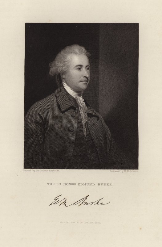 Edmund Burke - Joshua Reynolds