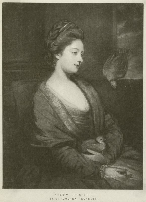 Portrait de Kitty Fisher - Joshua Reynolds