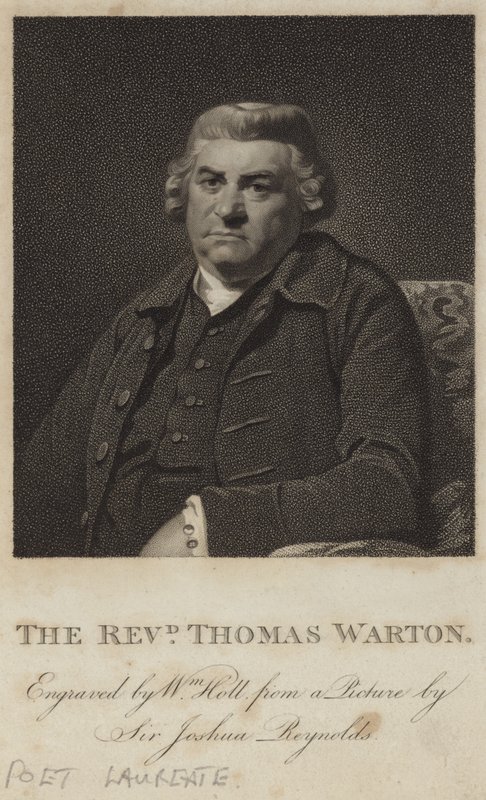Portrait de Thomas Warton - Joshua Reynolds