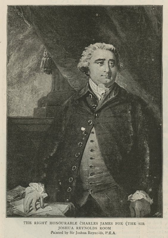 Le très honorable Charles James Fox - Joshua Reynolds