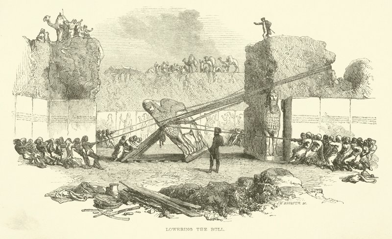 Abaissement du taureau - Josiah Wood Whymper