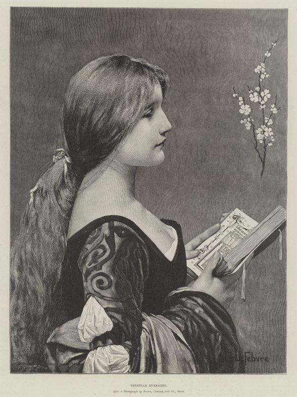 Chant du soir vénitien - Jules Joseph Lefebvre