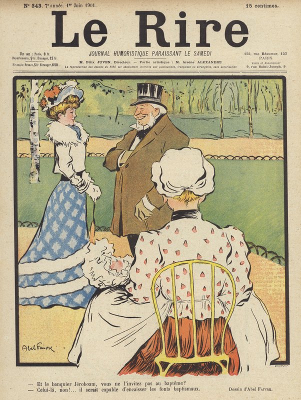 Illustration pour Le Rire - Jules Abel Faivre