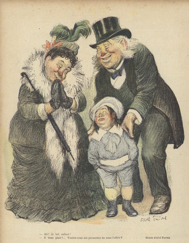 Illustration pour Le Rire - Jules Abel Faivre