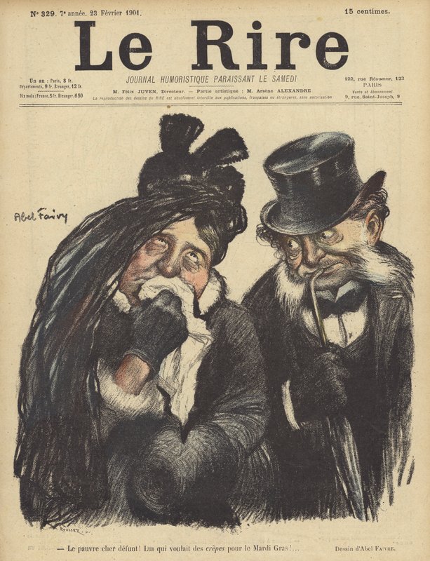 Illustration pour Le Rire - Jules Abel Faivre