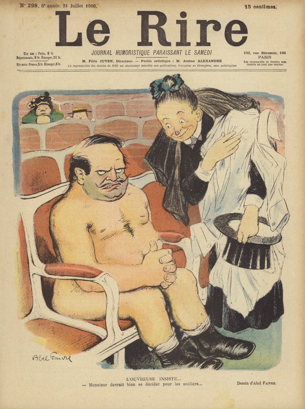 Illustration pour Le Rire - Jules Abel Faivre