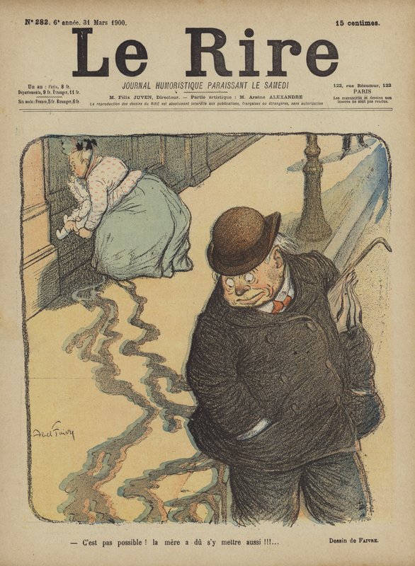 Illustration pour Le Rire - Jules Abel Faivre