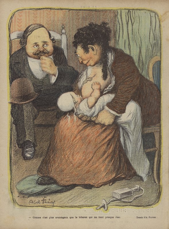 Illustration pour Le Rire - Jules Abel Faivre